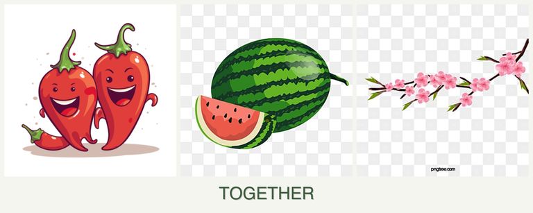 Can you plant peppers, melons and peaches together?