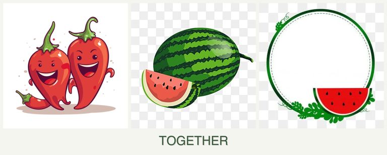 Can you plant peppers, melons and watermelons together?