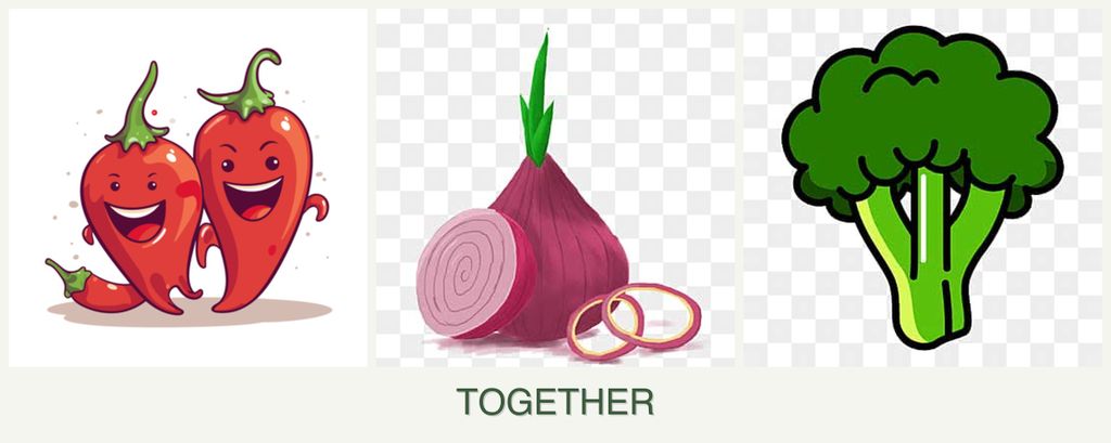 Can you plant peppers, onions and broccoli together?