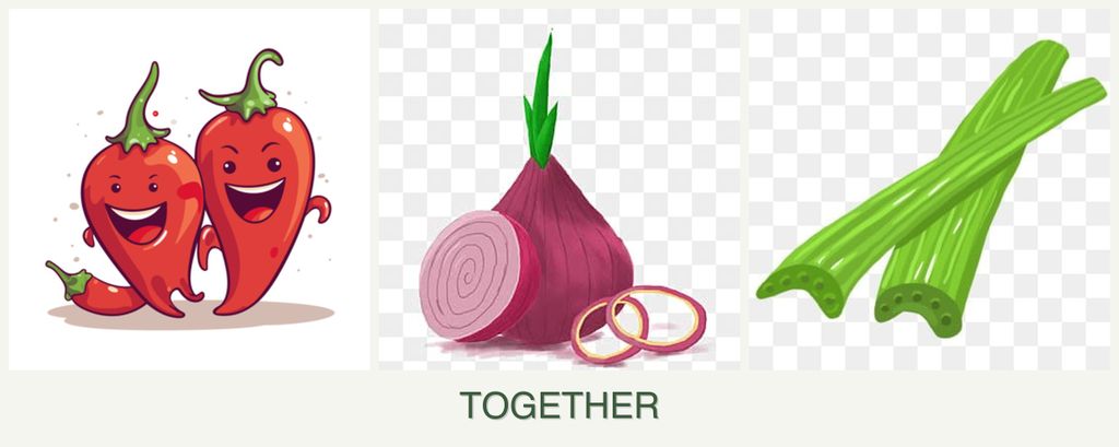 Can you plant peppers, onions and celery together?