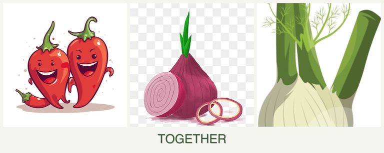 Can you plant peppers, onions and fennel together?