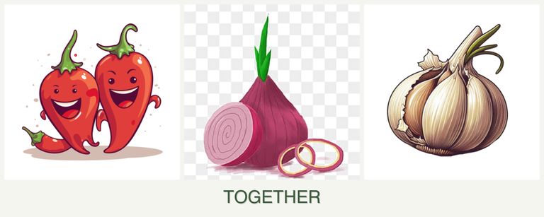 Can you plant peppers, onions and garlic together?
