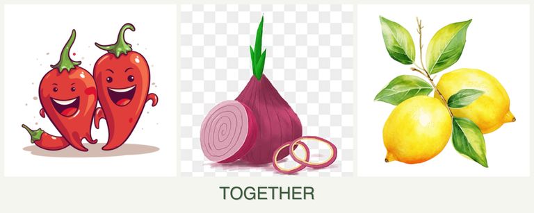Can you plant peppers, onions and lemons together?