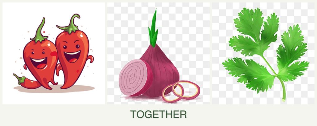 Can you plant peppers, onions and parsley together?