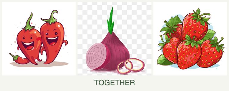 Can you plant peppers, onions and strawberries together?