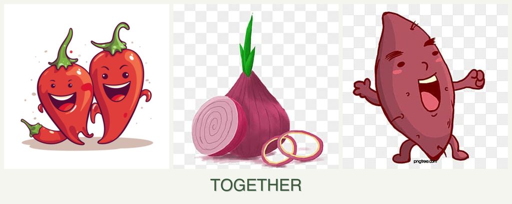 Can you plant peppers, onions and sweet potatoes together?