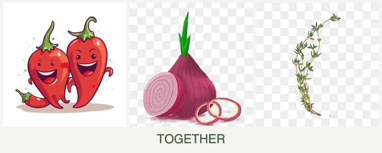 Can you plant peppers, onions and thyme together?