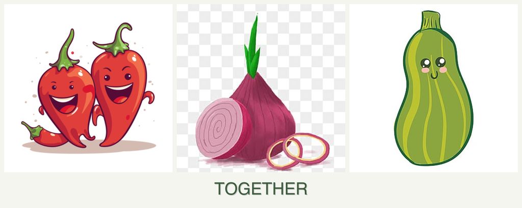 Can you plant peppers, onions and zucchini together?