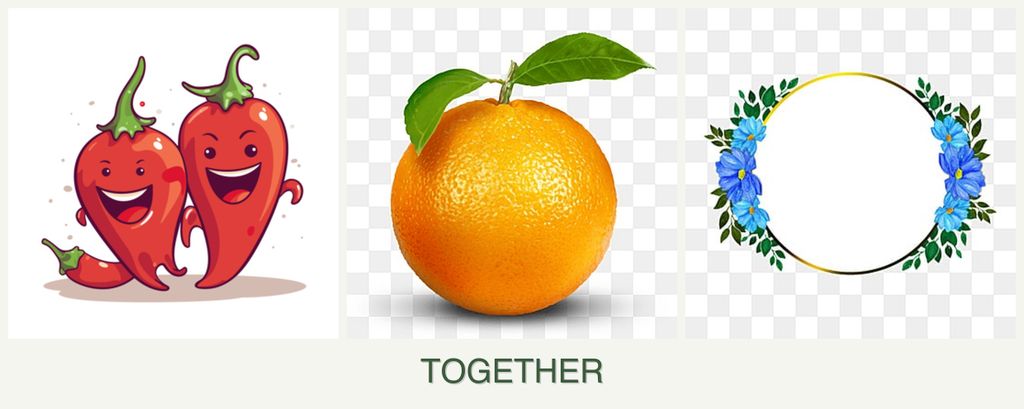 Can you plant peppers, oranges and zinnias together?