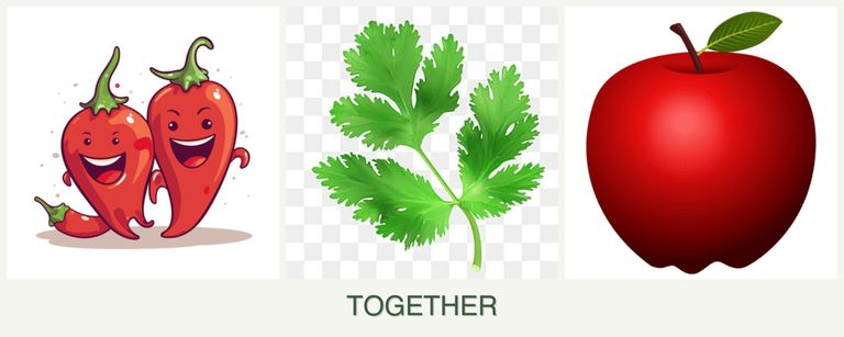 Can you plant peppers, parsley and apples together?