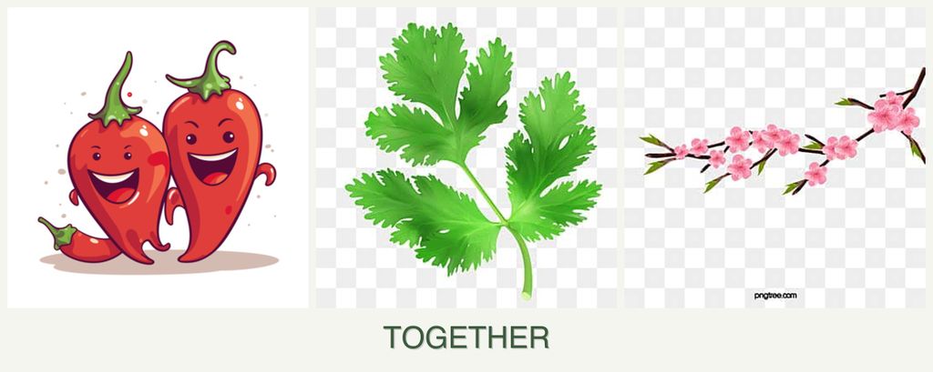 Can you plant peppers, parsley and peaches together?