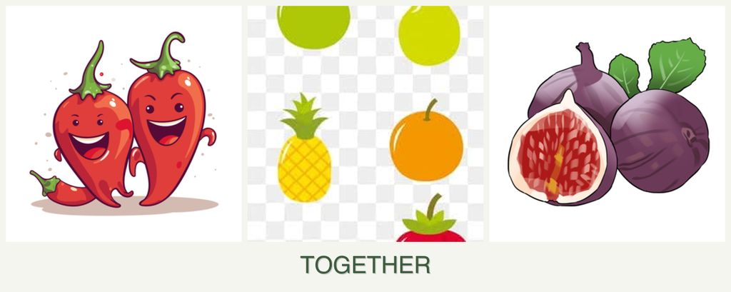 Can you plant peppers, pears and figs together?