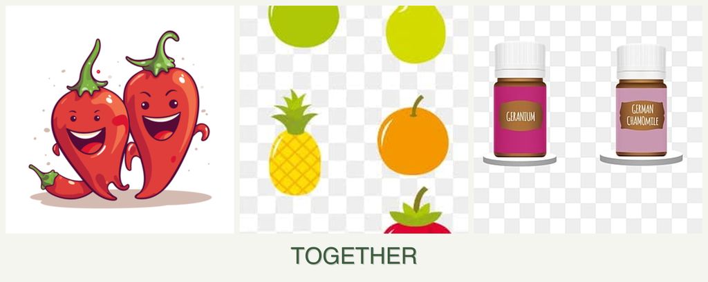 Can you plant peppers, pears and geraniums together?