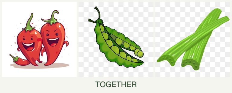 Can you plant peppers, peas and celery together?