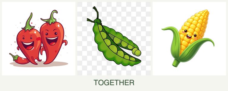 Can you plant peppers, peas and corn together?