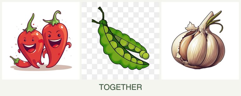 Can you plant peppers, peas and garlic together?