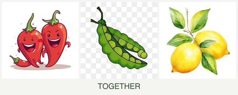 Can you plant peppers, peas and lemons together?
