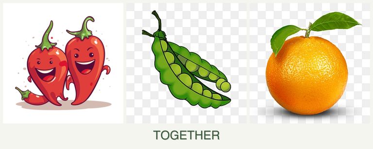 Can you plant peppers, peas and oranges together?