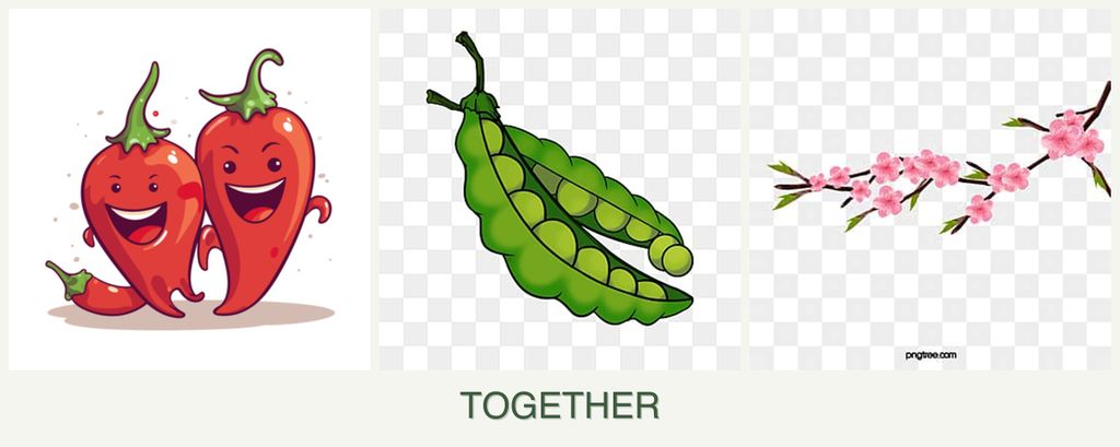 Can you plant peppers, peas and peaches together?