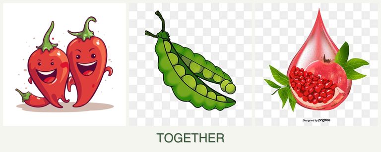 Can you plant peppers, peas and pomegranates together?