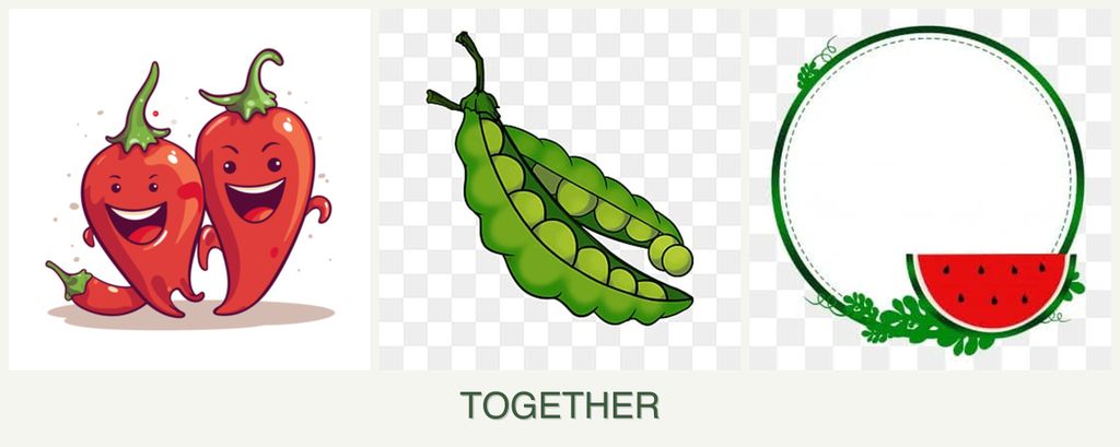 Can you plant peppers, peas and watermelons together?