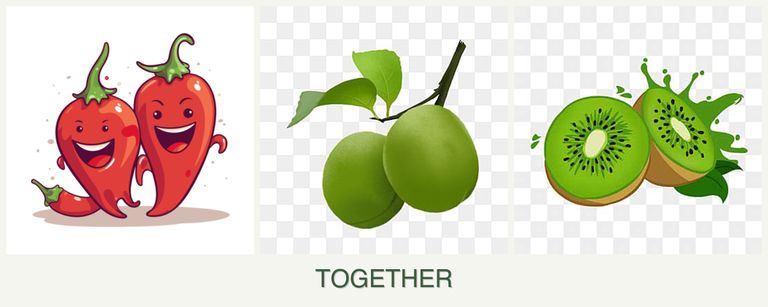 Can you plant peppers, plums and kiwi together?
