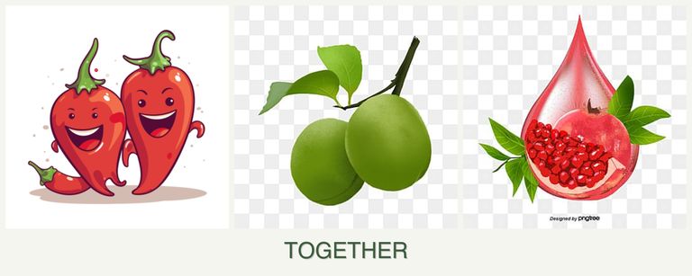 Can you plant peppers, plums and pomegranates together?