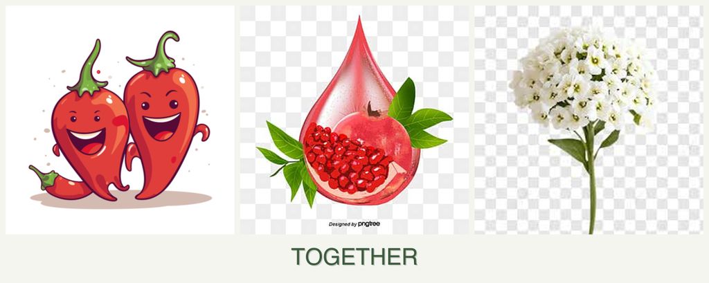Can you plant peppers, pomegranates and alyssum together?