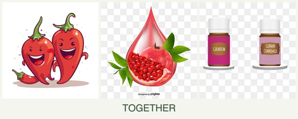Can you plant peppers, pomegranates and geraniums together?
