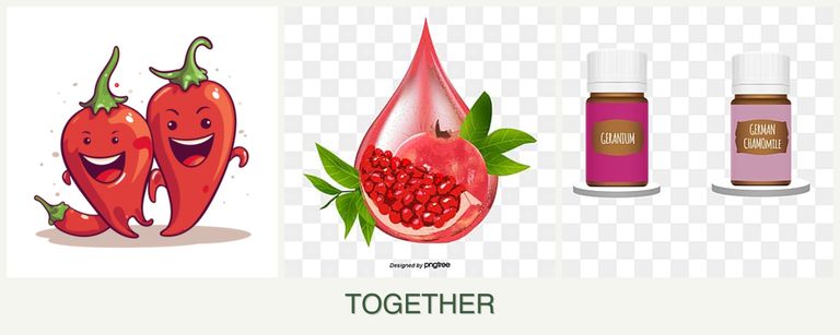 Can you plant peppers, pomegranates and geraniums together?