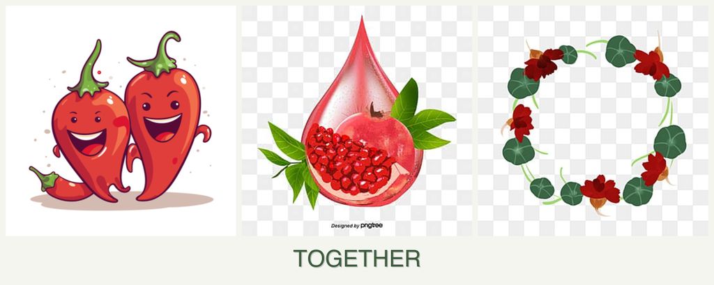 Can you plant peppers, pomegranates and nasturtiums together?