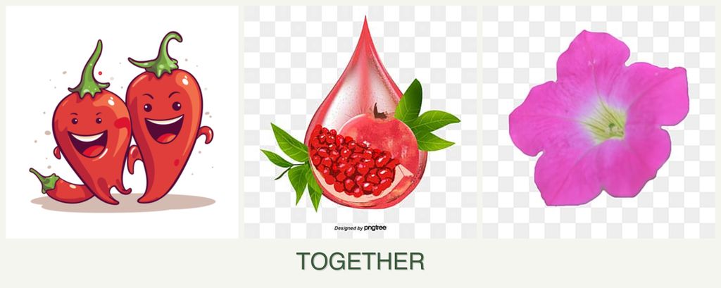 Can you plant peppers, pomegranates and petunias together?
