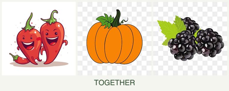 Can you plant peppers, pumpkin and blackberries together?