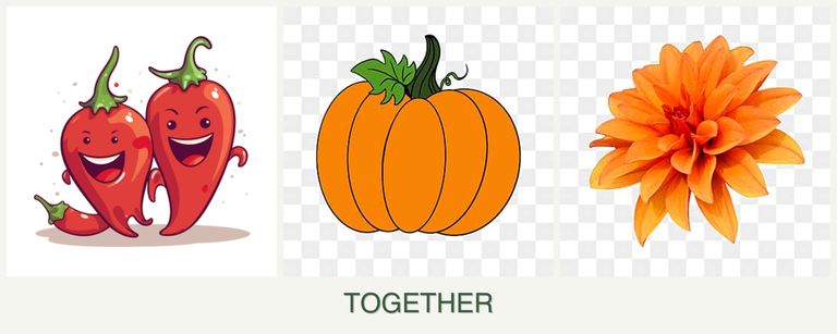 Can you plant peppers, pumpkin and dahlias together?