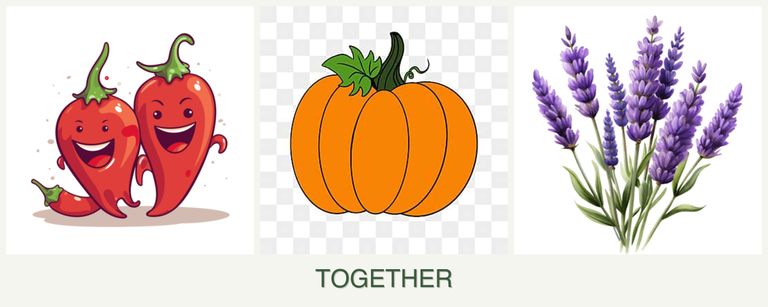 Can you plant peppers, pumpkin and lavender together?