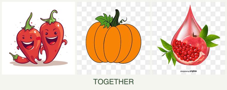 Can you plant peppers, pumpkin and pomegranates together?