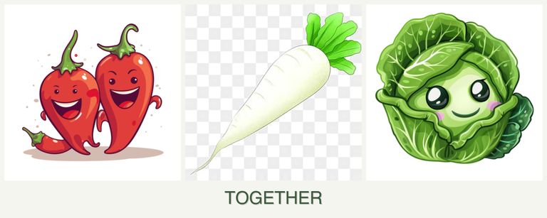 Can you plant peppers, radishes and cabbage together?