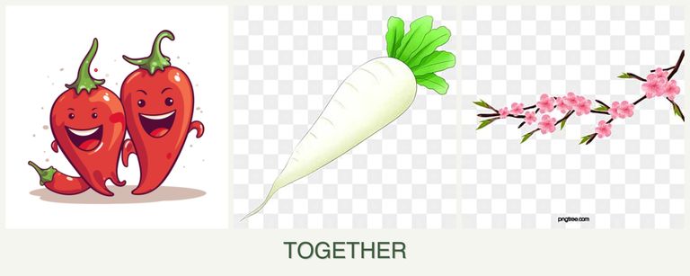 Can you plant peppers, radishes and peaches together?