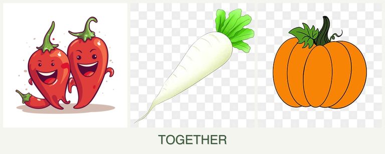 Can you plant peppers, radishes and pumpkin together?
