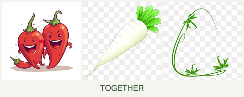 Can you plant peppers, radishes and tarragon together?