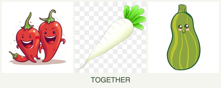 Can you plant peppers, radishes and zucchini together?