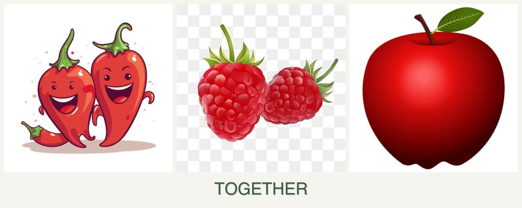 Can you plant peppers, raspberries and apples together?