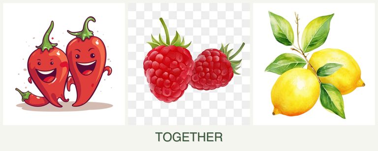 Can you plant peppers, raspberries and lemons together?