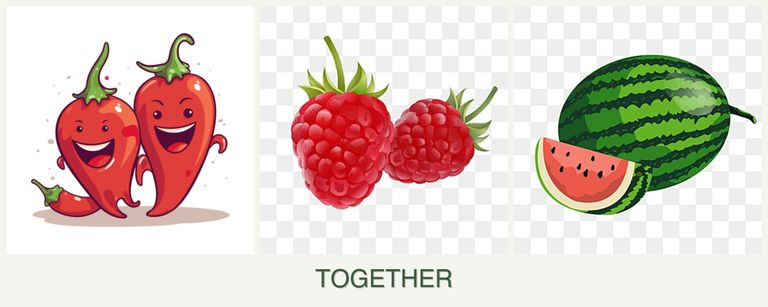 Can you plant peppers, raspberries and melons together?