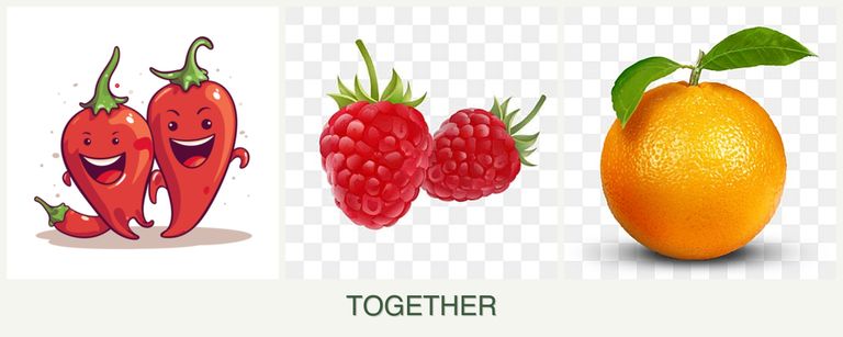 Can you plant peppers, raspberries and oranges together?