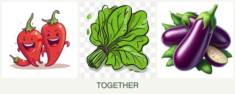 Can you plant peppers, spinach and eggplant together?