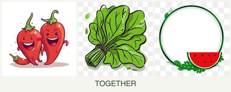 Can you plant peppers, spinach and watermelons together?
