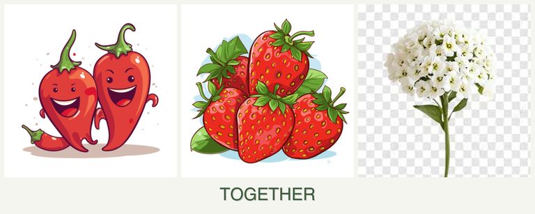 Can you plant peppers, strawberries and alyssum together?
