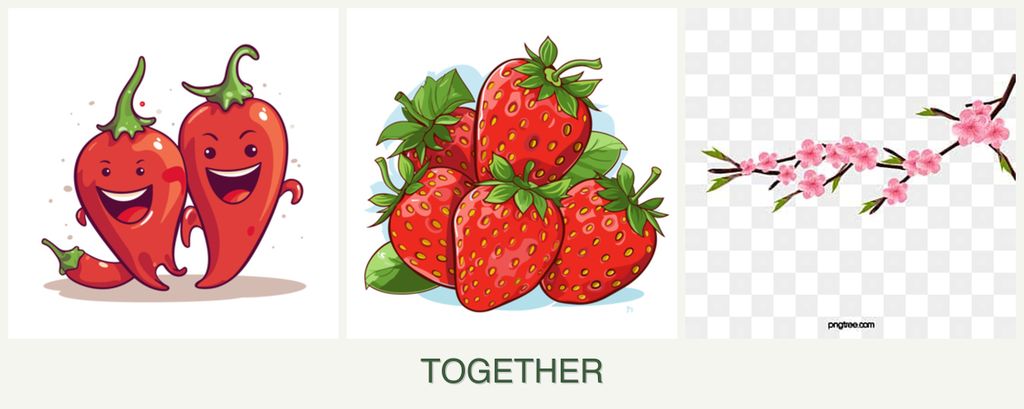 Can you plant peppers, strawberries and peaches together?