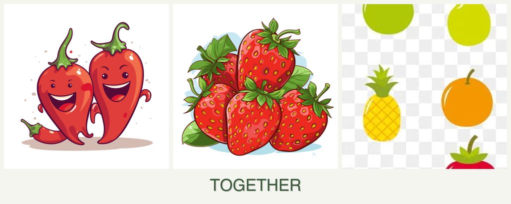 Can you plant peppers, strawberries and pears together?